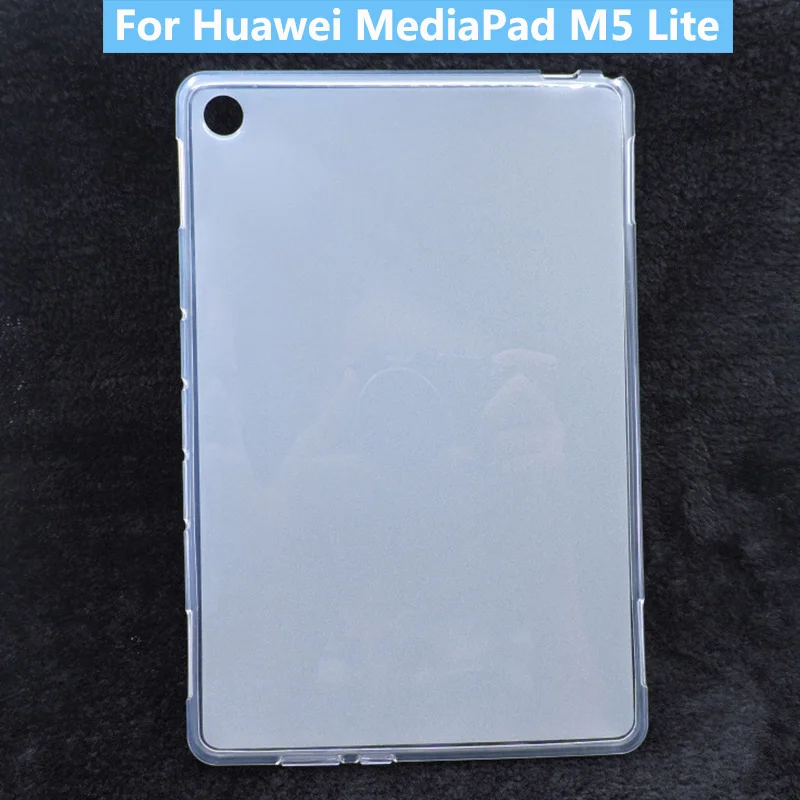 

Transparent Soft Silicone TPU Gel Clear Protective Tablet Back Case Cover For Huawei MediaPad M5 Lite 10.1 inch