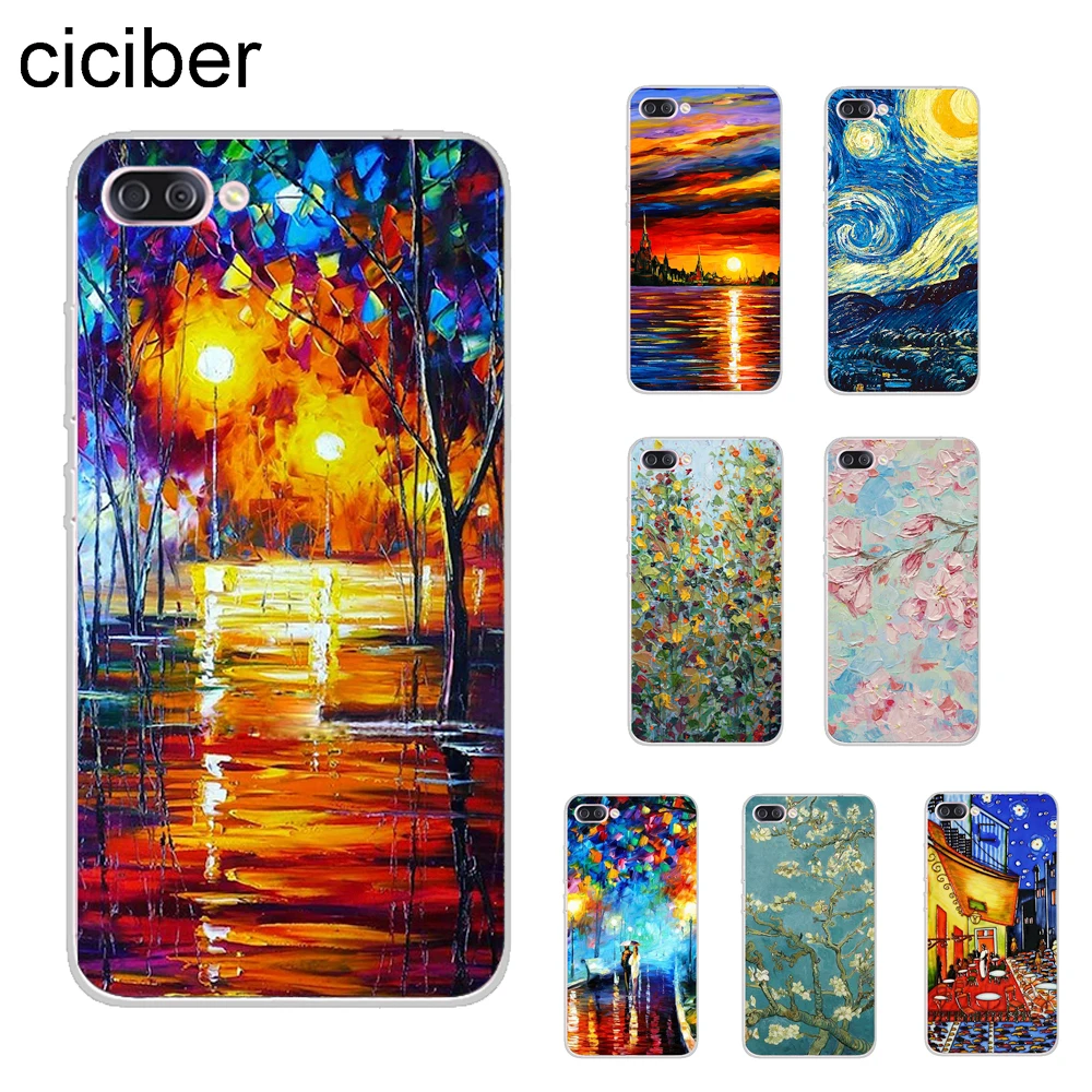 

ciciber Van Gogh Starry Night Cover For ASUS ZenFone Live L1 V 3 GO Zoom S MAX Lite Plus Pro M1 LI Phone Cases Soft TPU Coque
