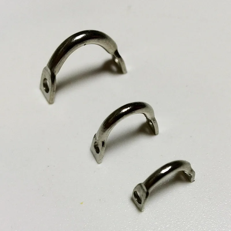 

2018 HOT non corrosive easy-spin clevises stainless steel 200pcs/lot spinner fishiing lures accessories clevis tackle craft