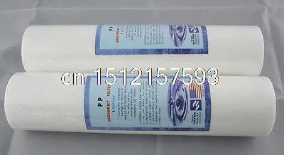 

2PCS 1 Micron Reverse Osmosis Water System Filter Sediment Filter 10 x 2 5