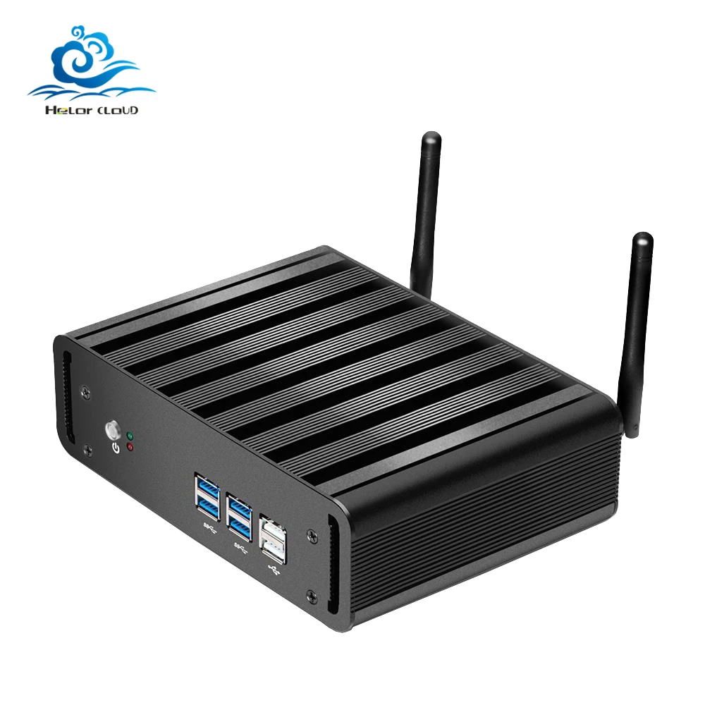 

HLY Mini PC Intel Core i3 4010U 5005U 6100U 7100U 2.40GHz Windows 10 Barebone HDMI WIFI USB Mini Computer Desktop