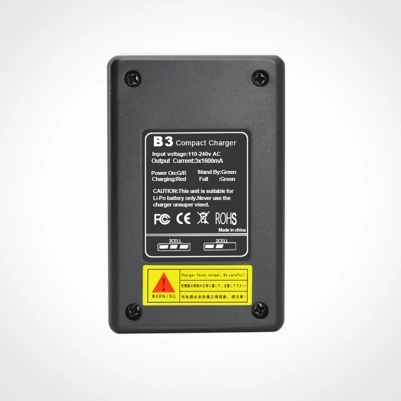 HOTRC B3 зарядное устройство высокой мощности 2 3S 20 Вт для 2S 7 4 В 11 1 lipo батареи Мини FPV