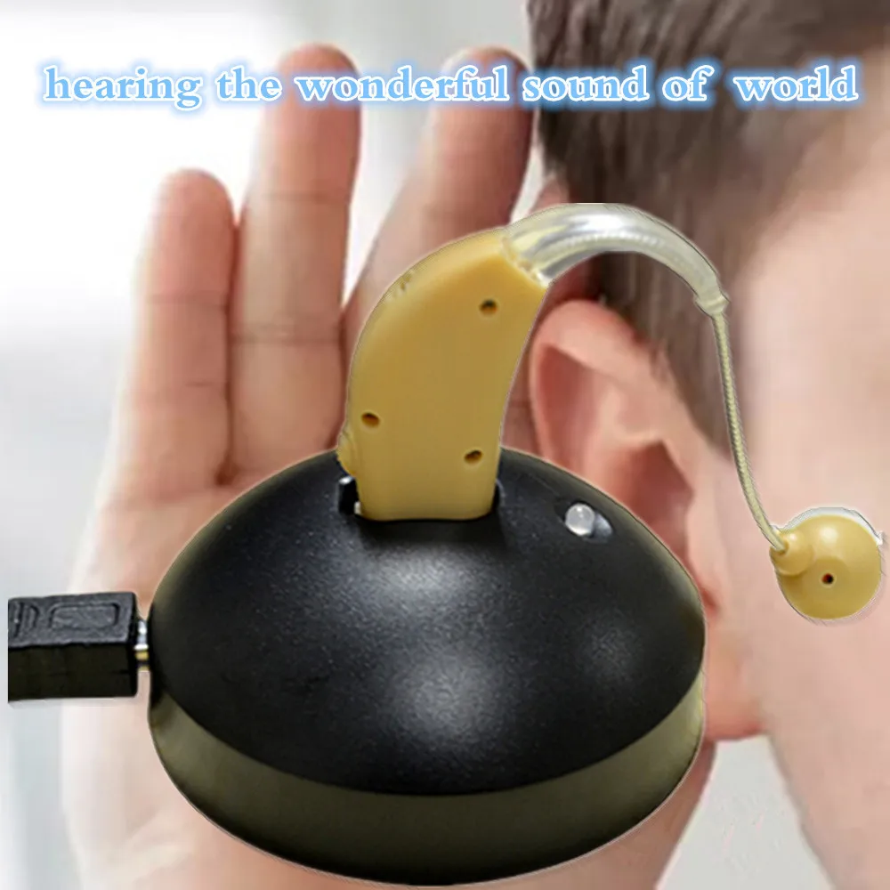 Rechargeable Sound Voice Amplifier Hearing Aids Mini Bte Digital axon