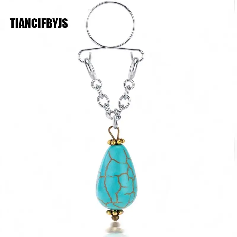 TIANCI FBYJS Sexy Woman Summer Nipple Jewlery Cross Body Nipple Bar