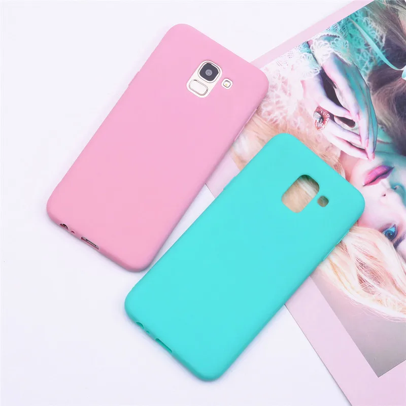 

Silicone Case on for Fundas Samsung Galaxy J6 Plus case Soft Back Case For Coque Samsung J6 2018 / J6 Plus 2018 Silicone Case