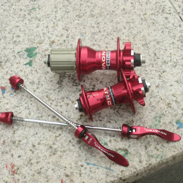 

Novatec d811sb d812sb ultra-light disc brake bearing hub MTB mountain bike bicycle hubs 28 32 holes 28H 32H XC Allround