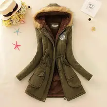 2019 New Hooded Ladies Long Parkas Women Winter Fashion Brand Fur Coat Thickening Female Cotton Jackets Womens warm Outwear 2019 New Hooded Ladies Long Parkas Women Winter Fashion Brand Fur Coat Thickening Female Cotton Jackets Womens warm Outwear