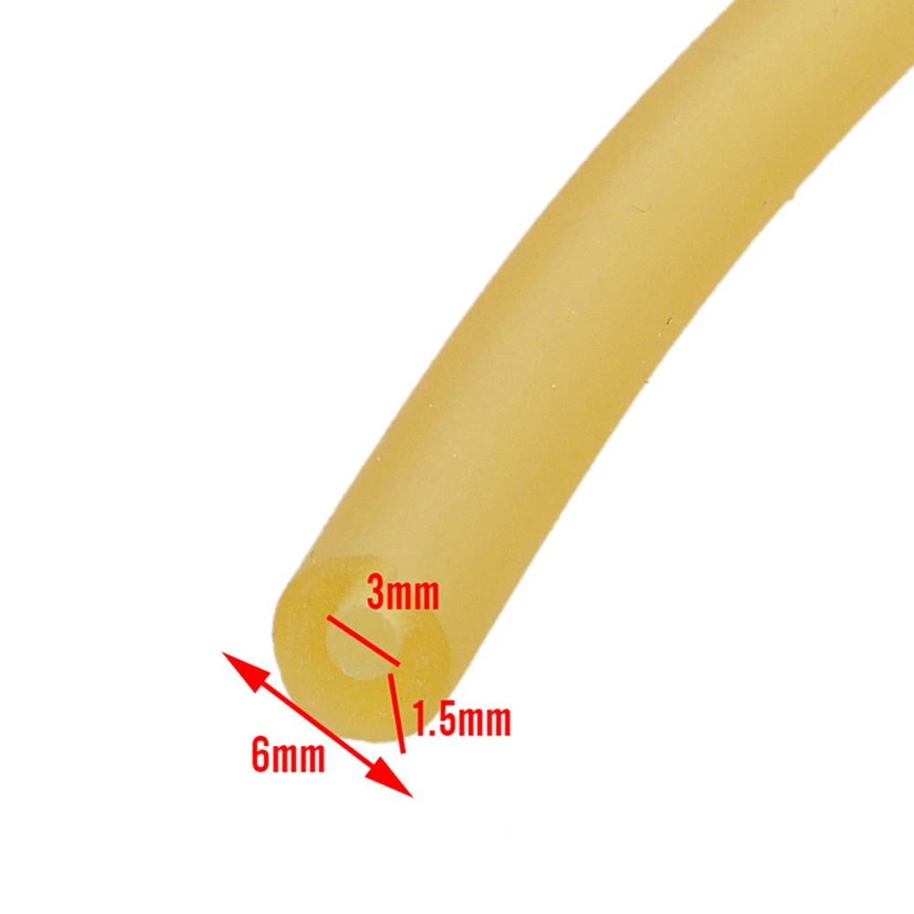 1/3/5 м резиновая трубка натуральный Латекс рогатки насосно-компрессорных труб лента для рогатки резинка для охоты катапульт Фитнес Тактический лук аксессуары - Цвет: 1m
