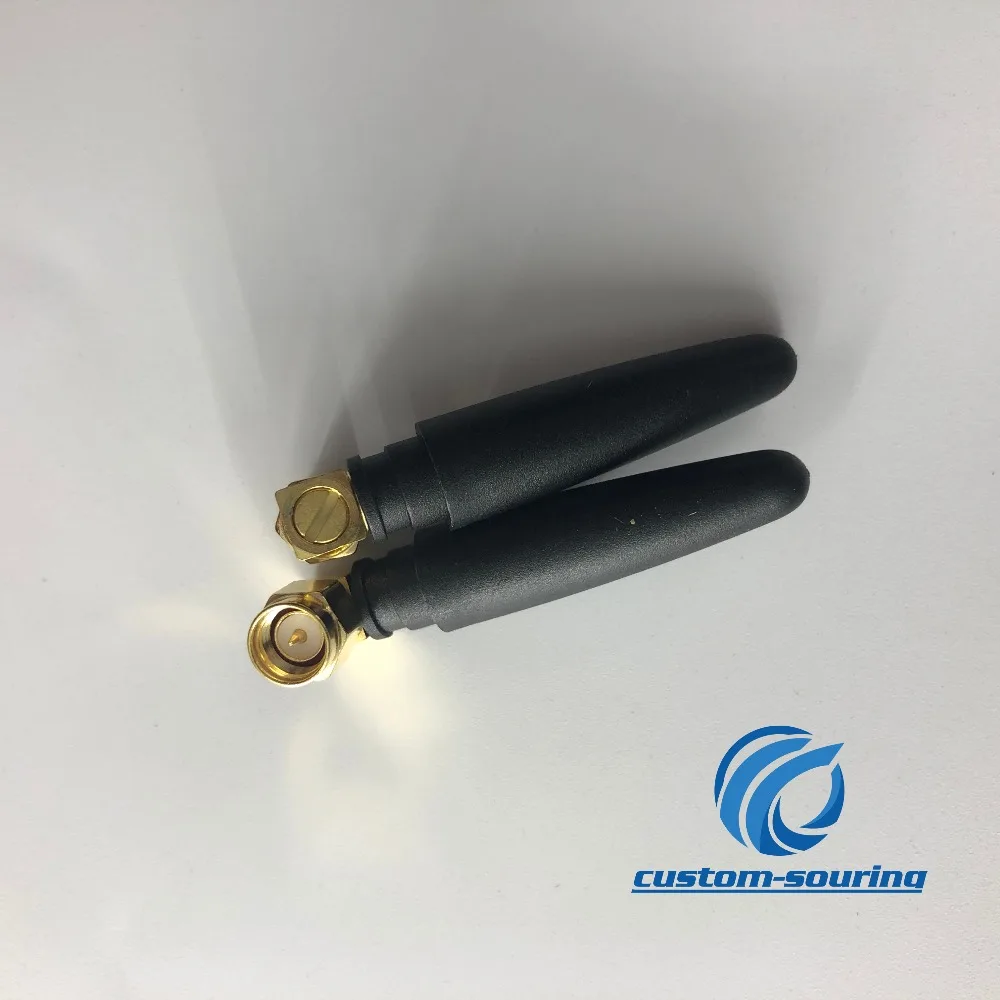 5 шт. правый угол SMA локоть клей стик Антенна Разъем для GPRS/GSM/DTU см L форма