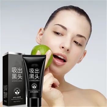 

Discount Bamboo charcoal Blackhead Remover Mask Deep cleaning Pore Mask Black Head EX Pore Strip China Post skin care makeup