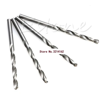 

Nice 4Pcs/set 3MM Mini HSS High Speed Steel Drill Bit Set Tool Craft 07NOV