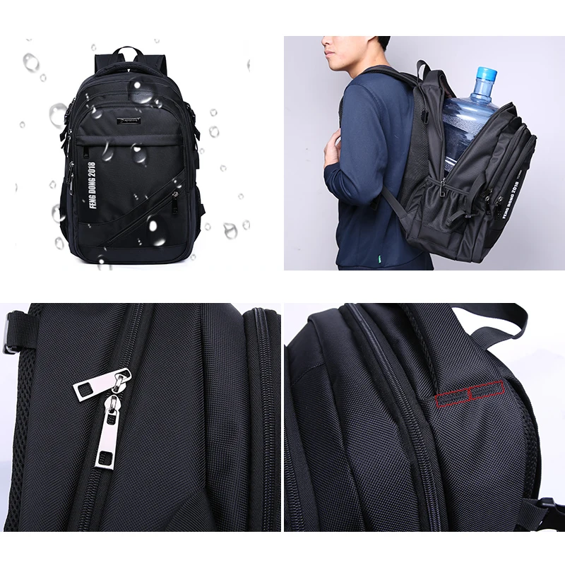 Fengdong 2019 nuevos hombres Mochila de viaje Portátil Bolsa de hombro hombres de gran capacidad Mochila hombre de negocios Mochila Diseño de paquete Fengdong 2019 nuevos hombres Mochila de viaje Portátil Bolsa de hombro hombres de gran capacidad Mochila hombre de negocios Mochila Diseño de paquete