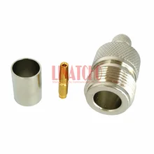 10 шт. в объемных продаж RF 5D-FB LMR300 коаксиальный кабель обжимной n разъем