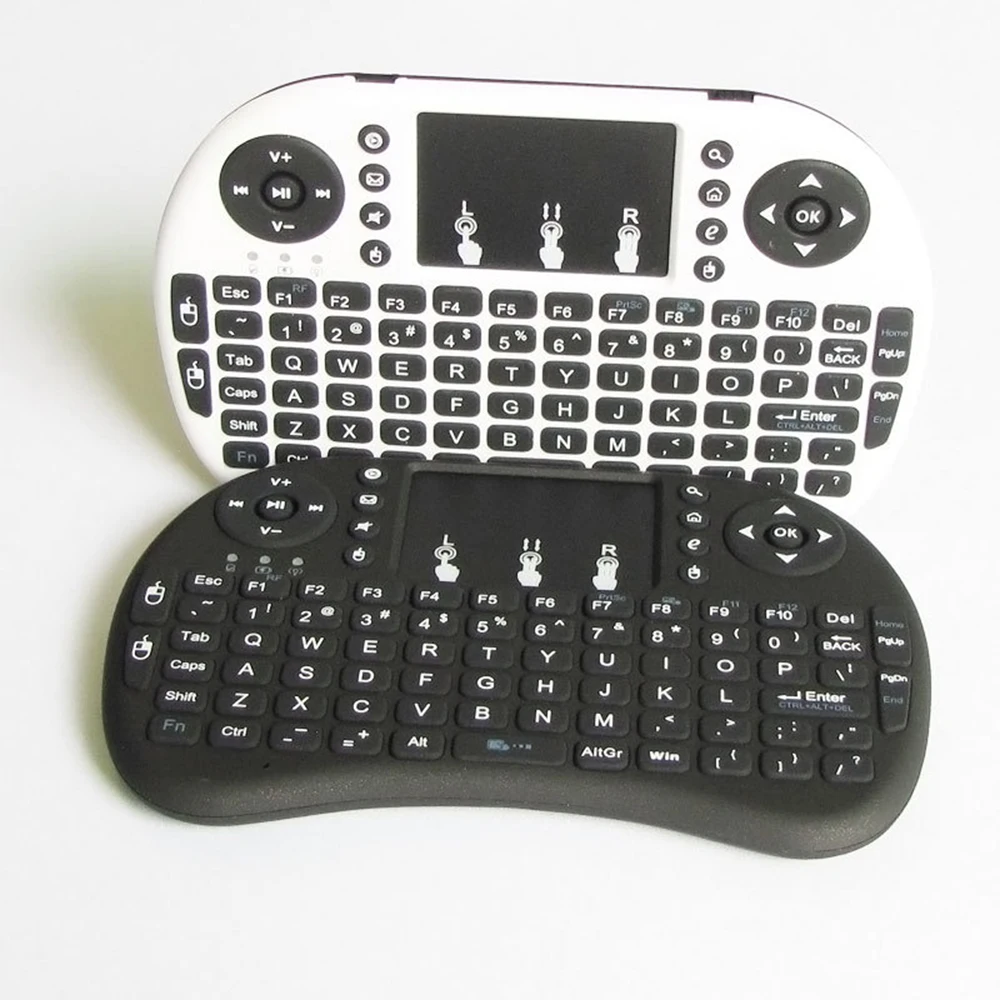 Wireless Keyboard 2.4GHz Air Mouse MINI Remote Controller with AAA battery for PC Projectors Android TV BOX | Электроника