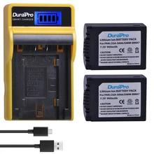 2 шт. DMW-BMA7 CGA-S006 900 мАч литий-ионный аккумулятор+ ЖК-USB зарядное устройство для Panasonic Lumix DMC FZ7 FZ8 FZ18 FZ28 FZ30 FZ35 FZ38 камера