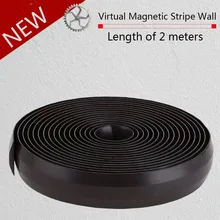 Виртуальный магнитная полоса для Xiaomi Mi Roborock пылесос 2 м настенные аксессуары для подметания робот 1/2 поколения