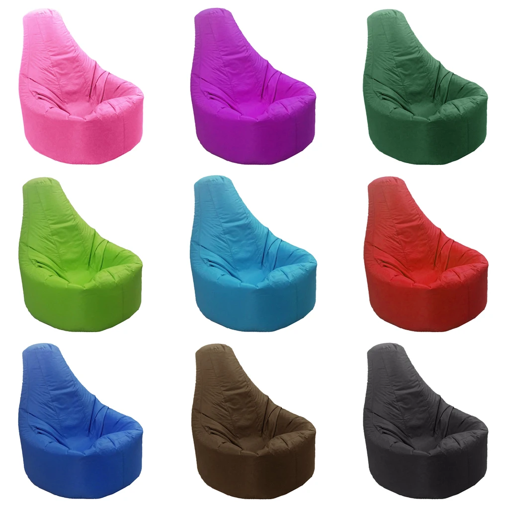 

Waterproof Adult Large Gamer Beanbag Chair Seat Cover Gaming Game Pod Cover