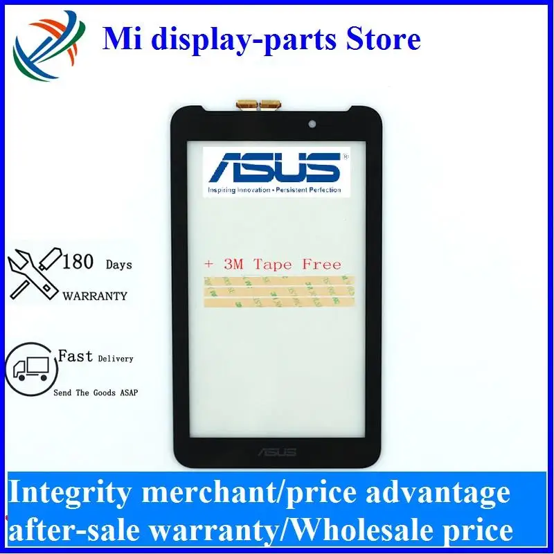 Новый для ASUS Fonepad FE7010CG FE170CG ME170 ME170C K012 k017 сенсорный экран панель дигитайзер