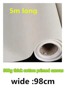 

98cm 380g 100% Cotton Blank Art Stretched Painting Canvas