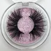 Mikiwi 25mm Long 3D mink lashes E01 extra length mink eyelashes Big dramatic volumn eyelashes strip thick false eyelash 2