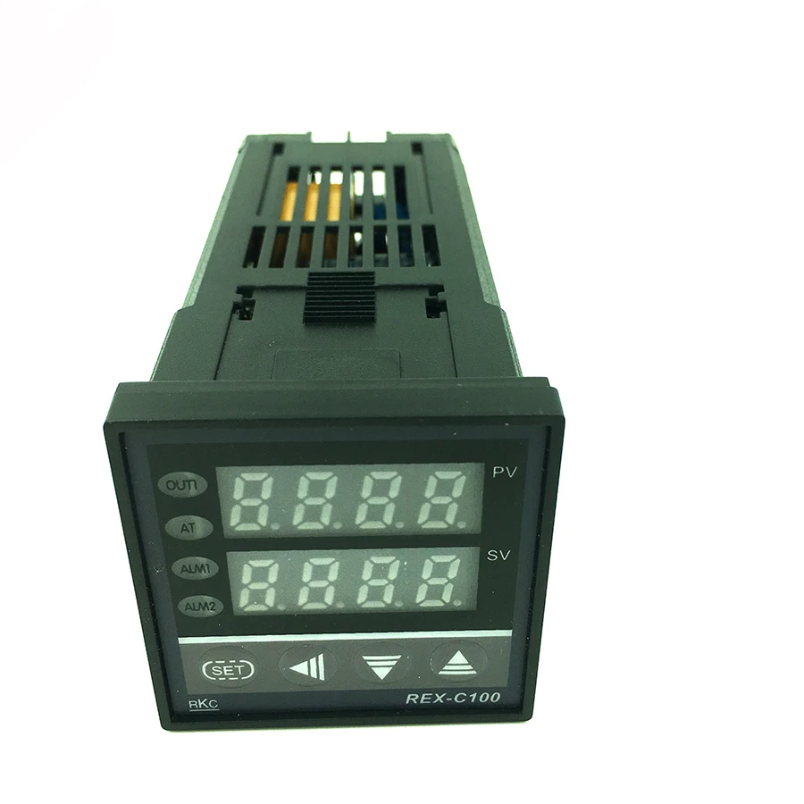 REX-C100 цифровой PID регулятор температуры Термостат SSR выход+ Max.40A SSR реле+ K термопары зонд высокое качество RKC