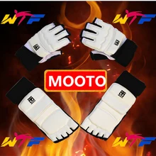 1 комплект Муто тхэквондо спарринг каратэ Защита ног MOOTO носки и перчатки для рук