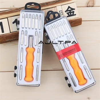 Price 120Set 15pcs/Set Combination Screwdriver Kits Set Tools For PC Laptop Watch Eyeglass Smartphone Electronic Toys Repair Tool