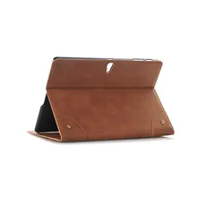 Для samsung Galaxy Tab S 10,5 T800 T805 SM-T800 чехол для SM-T805 роскошный бизнес тонкий смарт-чехол для планшета с подставкой и отделением для карт