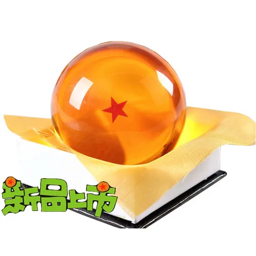 Dragonball Z 7 5 см хрустальный шар акриловый реплики 1 звезды Коллекционные вещи
