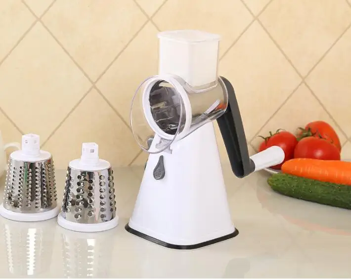 

xBees Mandoline Grater Vegetables Cutter Tools 3 Blade Carrot Grater Onion Vegetable Slicer Kitchen Accessory