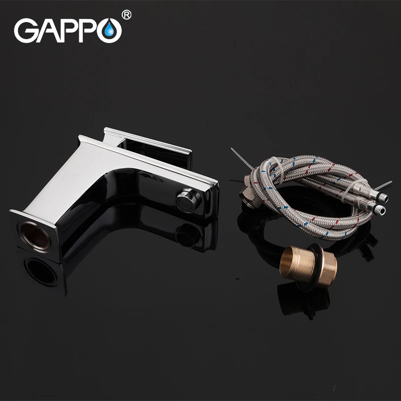 GAPPO Basin Faucets waterfall faucet water taps bathroom basin mixer sink tap deck mounted mixer faucet
