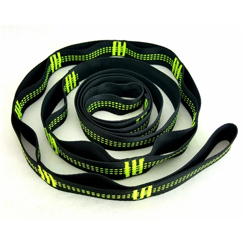 

1pc Outdoor Camping Traveling Portable Hanging Tree Rope Straps Climbing Rope Durable Rope Multi-tool New