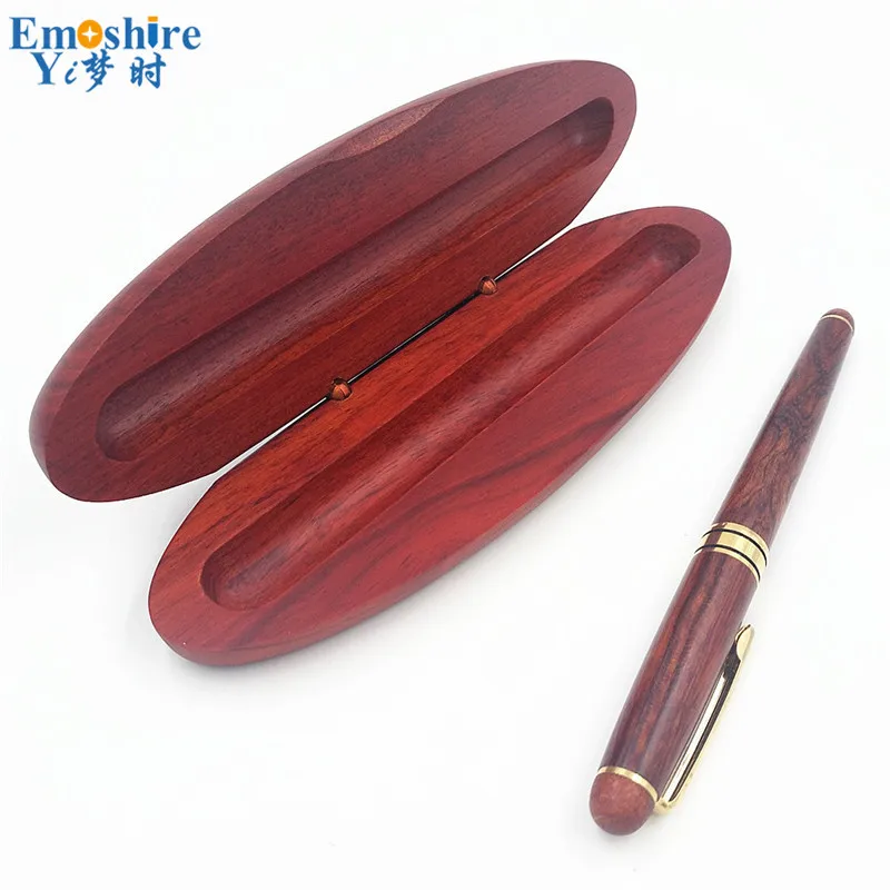 Emoshire Rosewood mahogany signature pen wooden creative gift set business gift pen pen ball pen wholesale (22)