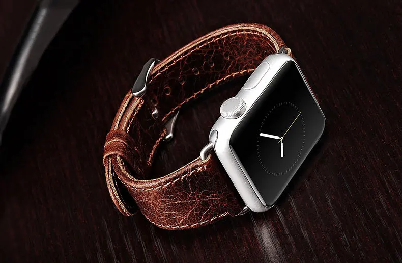 Ремешок из натуральной кожи для iwatch iphone Apple ремешок умных часов 42 мм 38