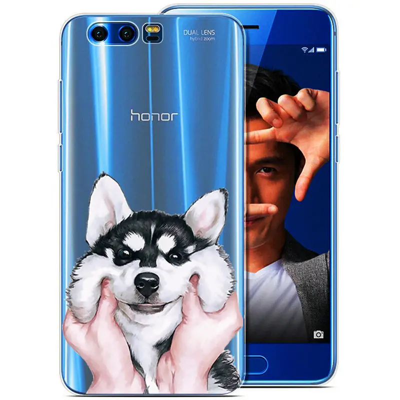 Arvin Transparet Case for Huawei Honor 9 Silicone Cover for Honor 7A 7C 7X 8X Painting TPU Honor 10 9 lite V9 V10 Play Fundas (11)