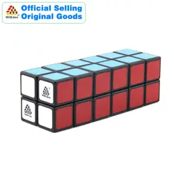 WitEden 2x2x6 v2 кубовидной Magic Cube 1688 Cube Профессиональный Кубик Рубика неравные 226 Скорость кубики Пластик Извилистые головоломки, развивающие