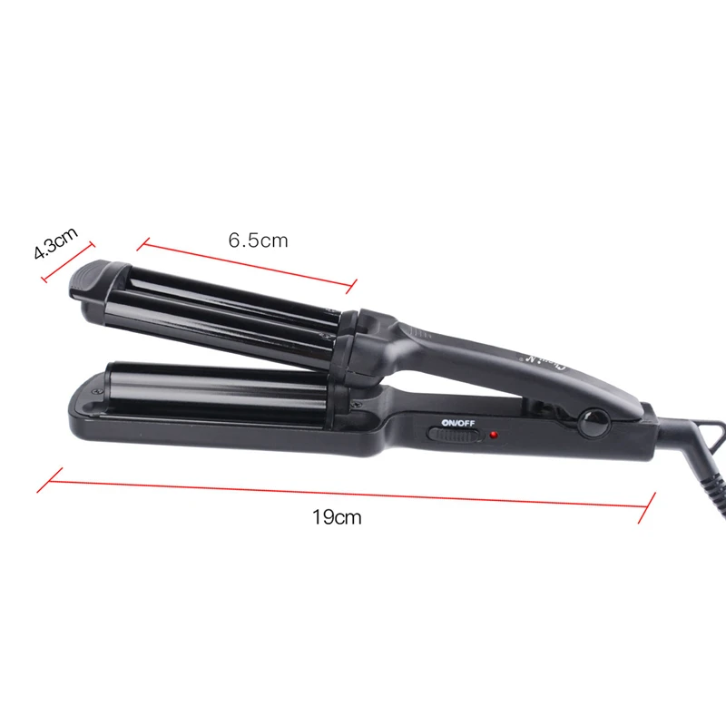 Electric Professional Ceramic Hair Curler Triple Curling Iron Roller Curls Wand Waver Cheap Big Waves Curly Hair Styling Tools