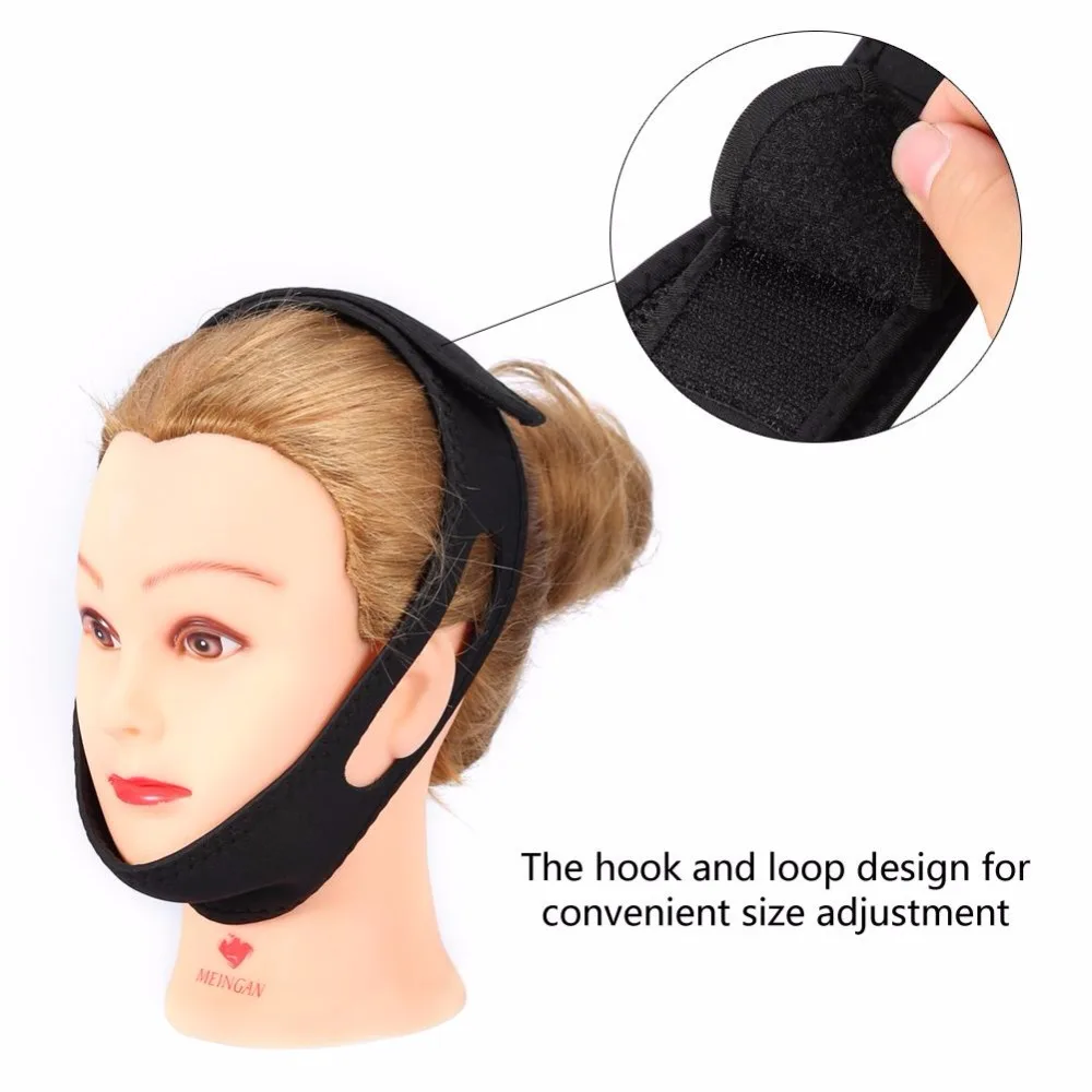 

1PCs Anti Snore Belt Anti Stop Snoring Sleeping Belt Snore Headband Chin Jaw Support Strap Nasal Anti Snore Mask For Men Women