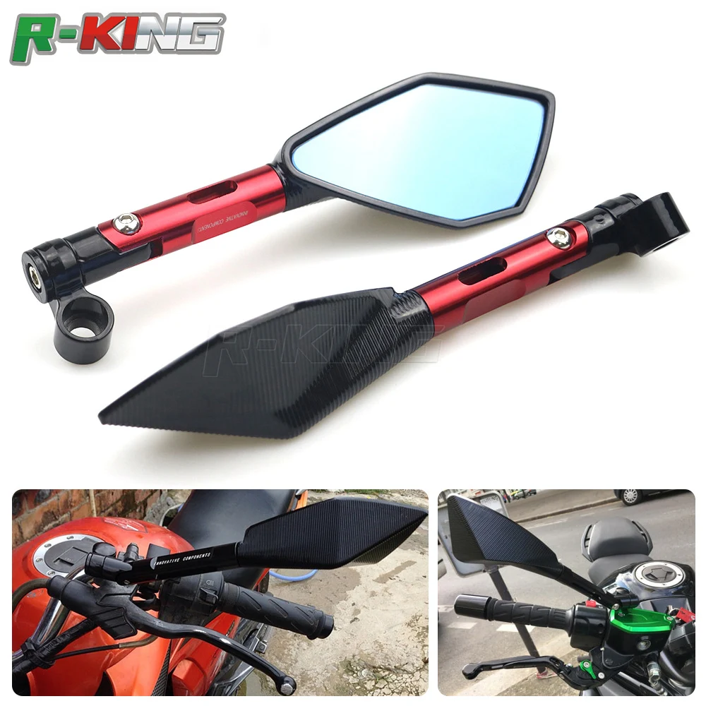 Зеркало заднего вида для мотоцикла 7/8 дюйма yamaha R1 R3 R6 FZ6 GSXR600 1000 NINJA250 z800 Z750 |