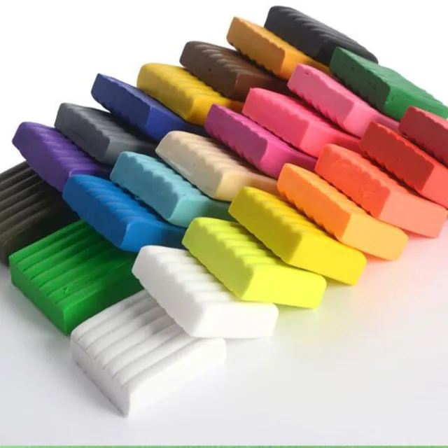 24 children soft modelling clay Kit plasticine clay craftart toys