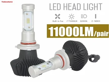 

Pair New H13/9008 Super Bright 96W Samsung LED Chip 11000LM Headlight Conversion Kit White 3000K 6000K 10000K- Dual Hi / Lo Beam