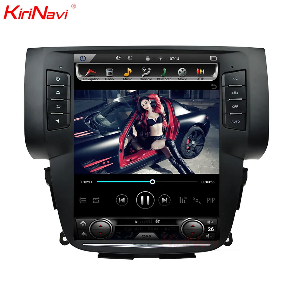 Flash Deal KiriNavi Vertical Screen Tesla Style 10.4 Inch Android 6.0 Car Radio For Nissan Sylphy GPS Navigation Systems Bluetooth WIFI 4G 2