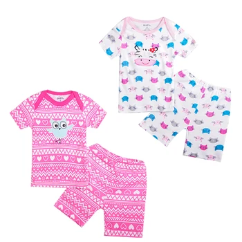 

Redkite 2 Sets/Lot Baby Set Newborn Summer Hot Selling T Shirt pants Set short Sleeve