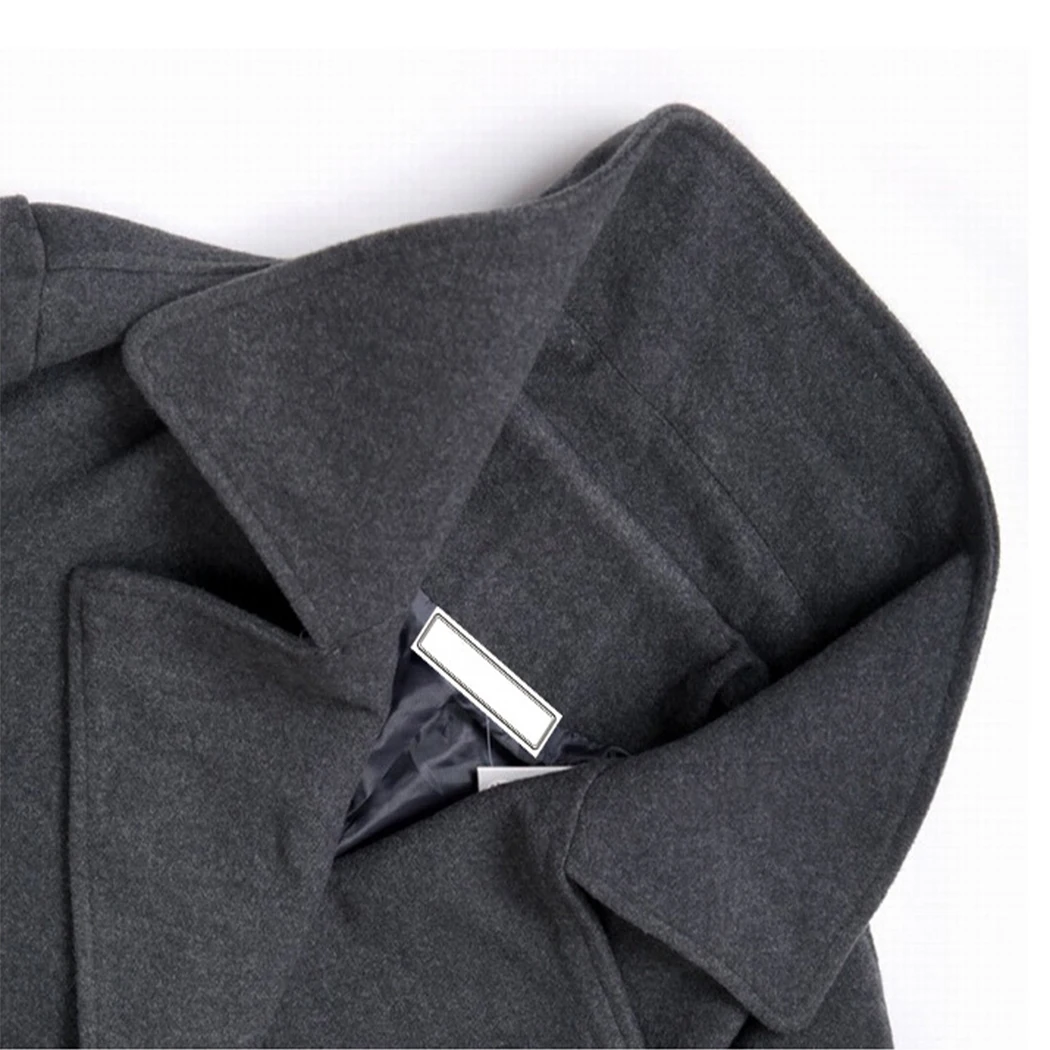 Для мужчин; Тренч Для мужчин классический двубортный Тренч masculino Костюмы длинные толстые куртки Пальто для будущих мам британский стиль