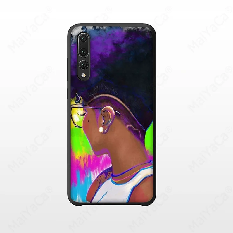 Colorful art african girl  
