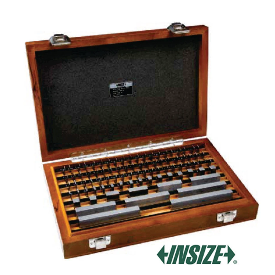4100187 Insize 87pcs Grade 1 Steel Gage Block Set Cnc Measuring Tools