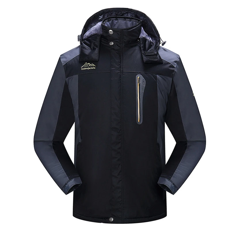 

Men Outdoor Jacket Waterproof SoftShell Jacket Hunting Windbreaker Ski Coat Hiking Rain Camping Fishing Tactical Clothing Men