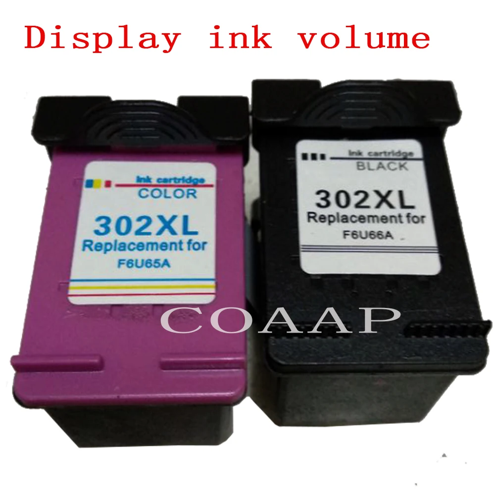 1Set Refilled Ink Cartridge for hp302 302XL Compatible HP DESKJET 2130