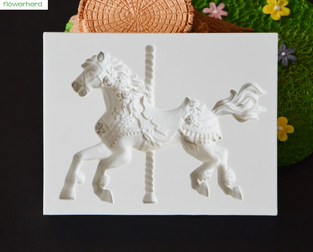 Moule A Gateau En Silicone Avec Cheval Rotatif Moule A Fondant Visage De Bebe Outils De Decoration De Gateaux Moule A Chocolat Outil De Cuisson Personnalise 18 Aliexpress