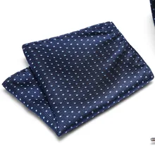 Plaid Polka Dot Pocket Squares For Suits Wedding Party Business Hot Sell 100% Silk Men Floral Paisley Handkerchiefs